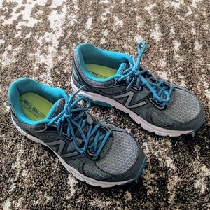 New Balance Tech Ride Running Shoes 6.5 Teal Grey